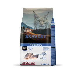 Bravery Herring Adult Cat  2 Kgs