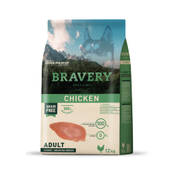 Bravery Chicken Adult Large/Medium Breeds  12 Kgs
