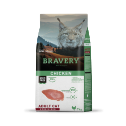 Bravery Chicken Adult Cat Sterilized  7 Kgs