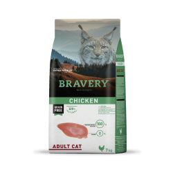 Bravery Chicken Adult Cat  7 Kgs