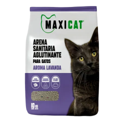 Arena Aglutinante Maxi Cat Aroma Lavanda  10 Kgs