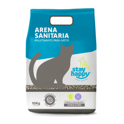 Stay Happy Arena Aglutinante Aroma Carbon  10 Kgs