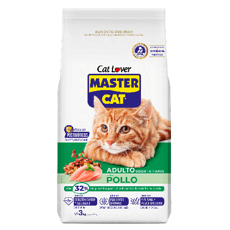 Master Cat Adulto Pollo  20 Kgs