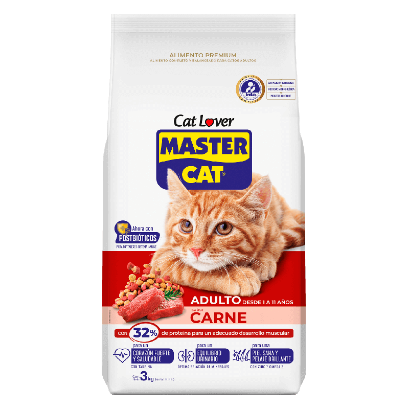 Master Cat Adulto Carne  20 Kgs