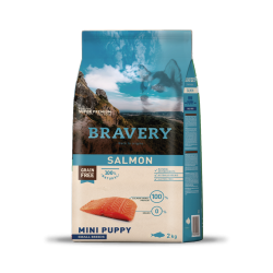 Bravery Salmon Mini Puppy Small Breeds  2 Kgs