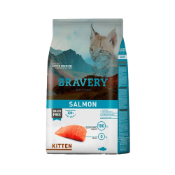 Bravery Salmon Kitten  2 Kgs