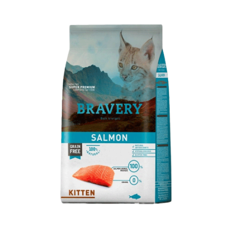 Bravery Salmon Kitten  2 Kgs