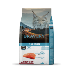 Bravery Salmon Adult Cat  7 Kgs