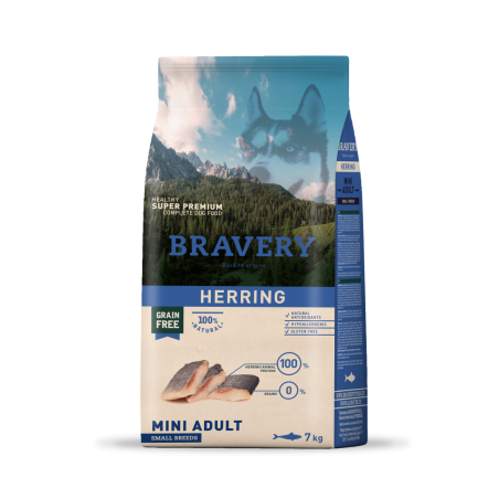 Bravery Herring Mini Adult Small Breeds  7 Kgs