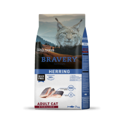 Bravery Herring Adult Cat Sterilized  7 Kgs